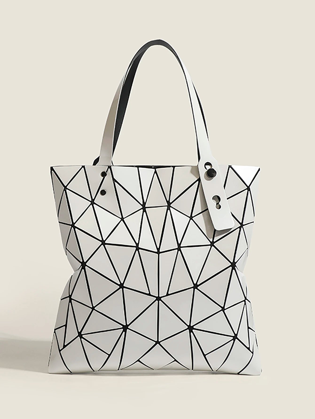 Lättviktsmode Geometrisk Rhombus Bag Damaxelhandväska Pendelväska Shoppingväska