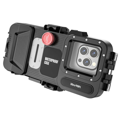 30M Professional General Diving Phone Case IPX8 Waterproof Depth Outdoor Swimming – For iPhone