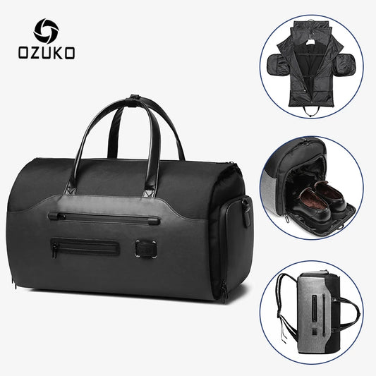 OZUKO Travel Bag: Multifunction, Large Capacity, Waterproof