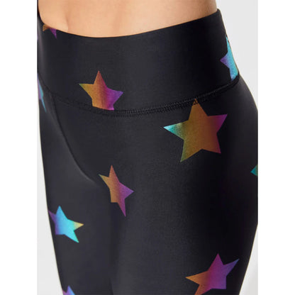 Kvinnors stjärnmönster tryckta Leggings