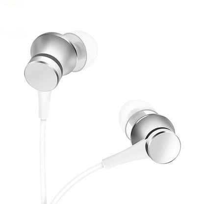 Original Xiaomi headset Mi Piston 3 In-Ear Fresh 3,5 mm Wire Control hörlurar Musik Stereo Mic för Huawei Xiaomi Smartphone