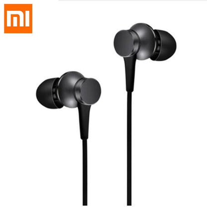 Original Xiaomi Piston 3 hörlurar bas trådad 3,5 mm in-ear sport hörlurar med mikrofon headset för telefon Xiaomi Samsung Huawei