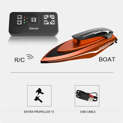 Mini RC Boats High Speed Racing Ship Remote Control  Speedboat Children Gift Outdoor Games Water Toys for Boys Childern Gift