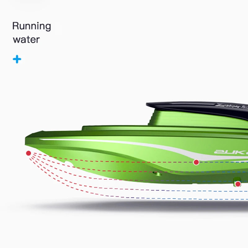 Mini RC Boats High Speed Racing Ship Remote Control  Speedboat Children Gift Outdoor Games Water Toys for Boys Childern Gift