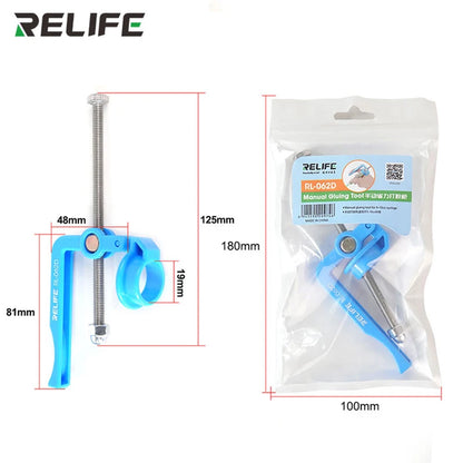 RELIFE RL-062D Labor-Saving 5-10CC Solder Paste Booster UV Solder Mask Ink Welding Oil Pusher for Motherboard Repair Tools