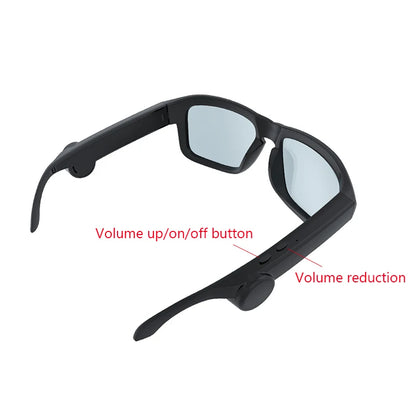 Original Bluetooth Glasses Sports Driving Bluetooth Sunglasses Wireless Bluetooth Headset Ear Hook Earbuds Wireless Headphones