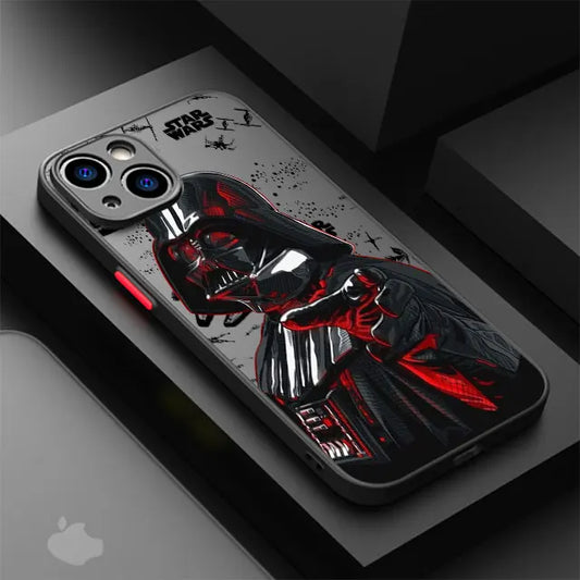 Stars Wars Cool Hero Soft Phone Fodral för Apple iPhone