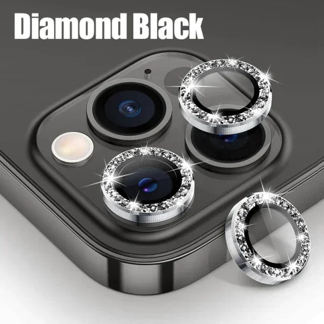 3Pcs Metal Lens Protector Glass For iPhone 15 13 12 11 14 Pro Max Back Camera Lens Protection Film For iPhone 13 Mini 14 15 Plus