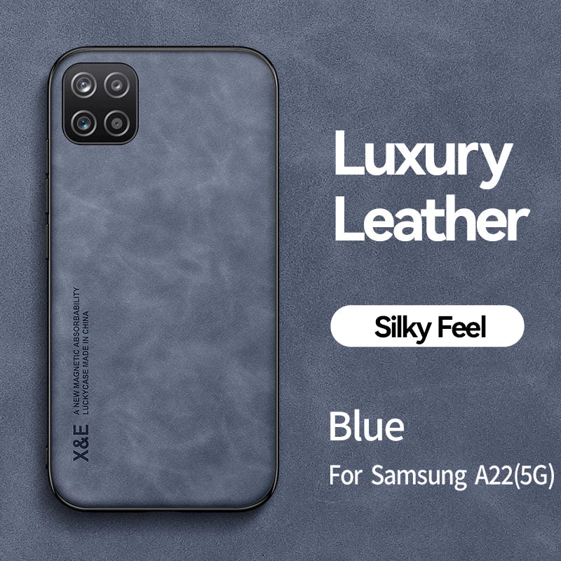 Silicone Shockproof Leather Case for Samsung