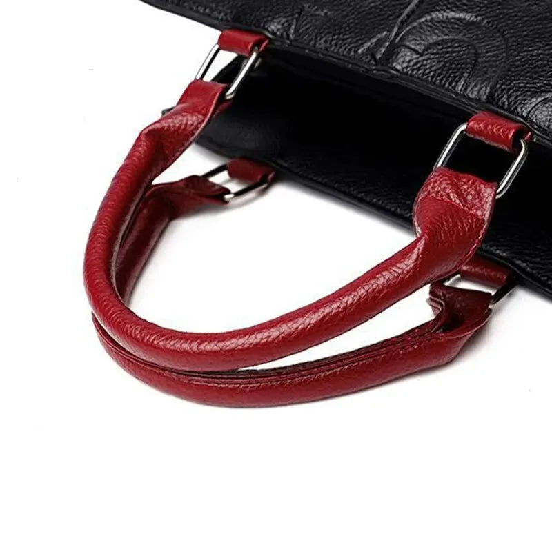 PU Leather Casual Shoulder Crossbody Bags for Women Ladies Luxury Designer Large Capacity Travel Handbag