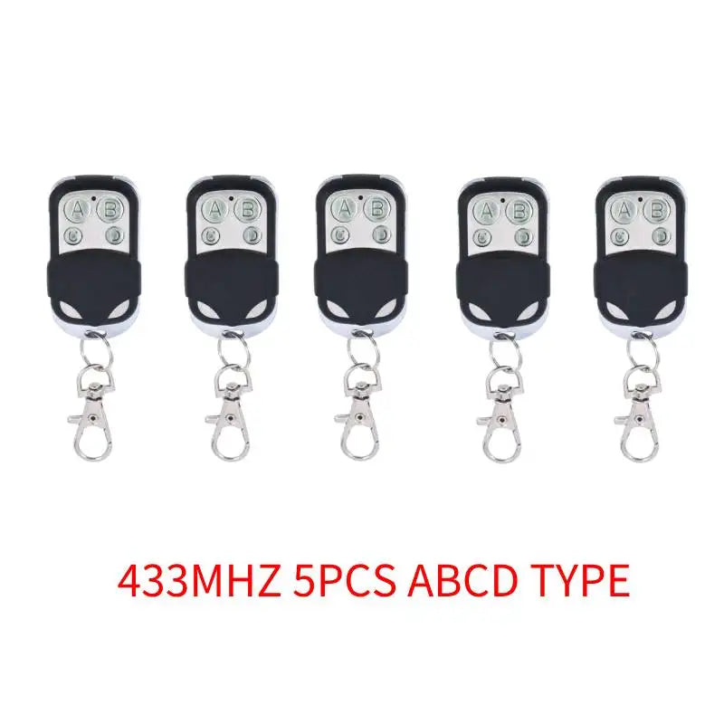 GERMA 433MHZ Remote Control 4 Channel Garage Gate Door Opener Remote Control Duplicator Clone Cloning Code Car Key