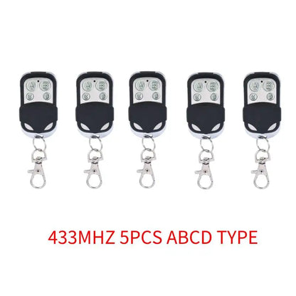 GERMA 433MHZ Remote Control 4 Channel Garage Gate Door Opener Remote Control Duplicator Clone Cloning Code Car Key