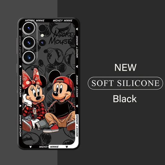 Disney Mickey Minnie Mouse Phone Case – Compatible with Samsung Galaxy