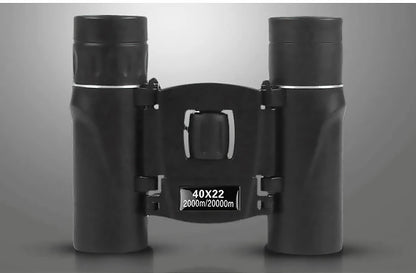 40x22 HD Powerful Binoculars 2000M Long Range Folding Mini Telescope BAK4 FMC Optics For Hunting Sports Outdoor Camping Travel