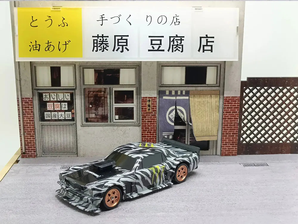 2.4G High speed Drift Rc Car 1/43 4WD Remote Control Car Four Wheel Drive Radio Controlled Mini GTR Racing Model Boy Toy Gift