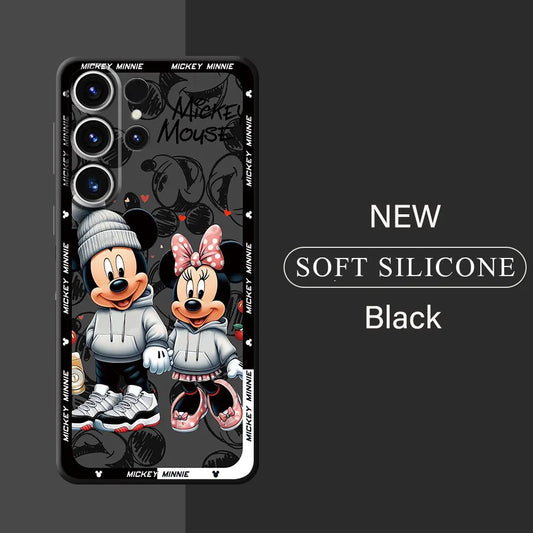 Disney Mickey Minnie Mouse Phone Case – Compatible with Samsung Galaxy