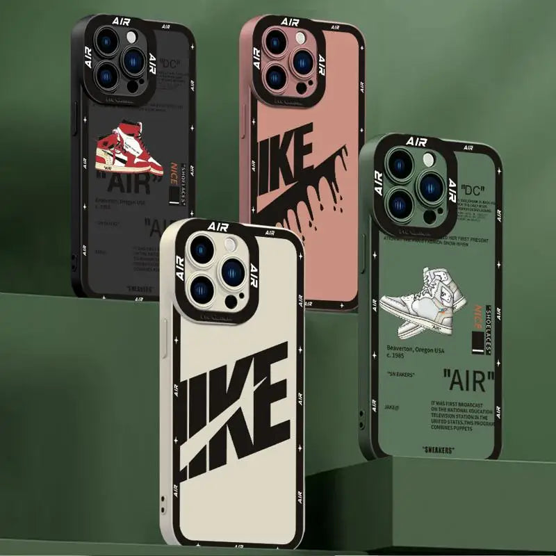 Luxury Slam Dunk Brand Case For iPhone: Shockproof Protective Cover