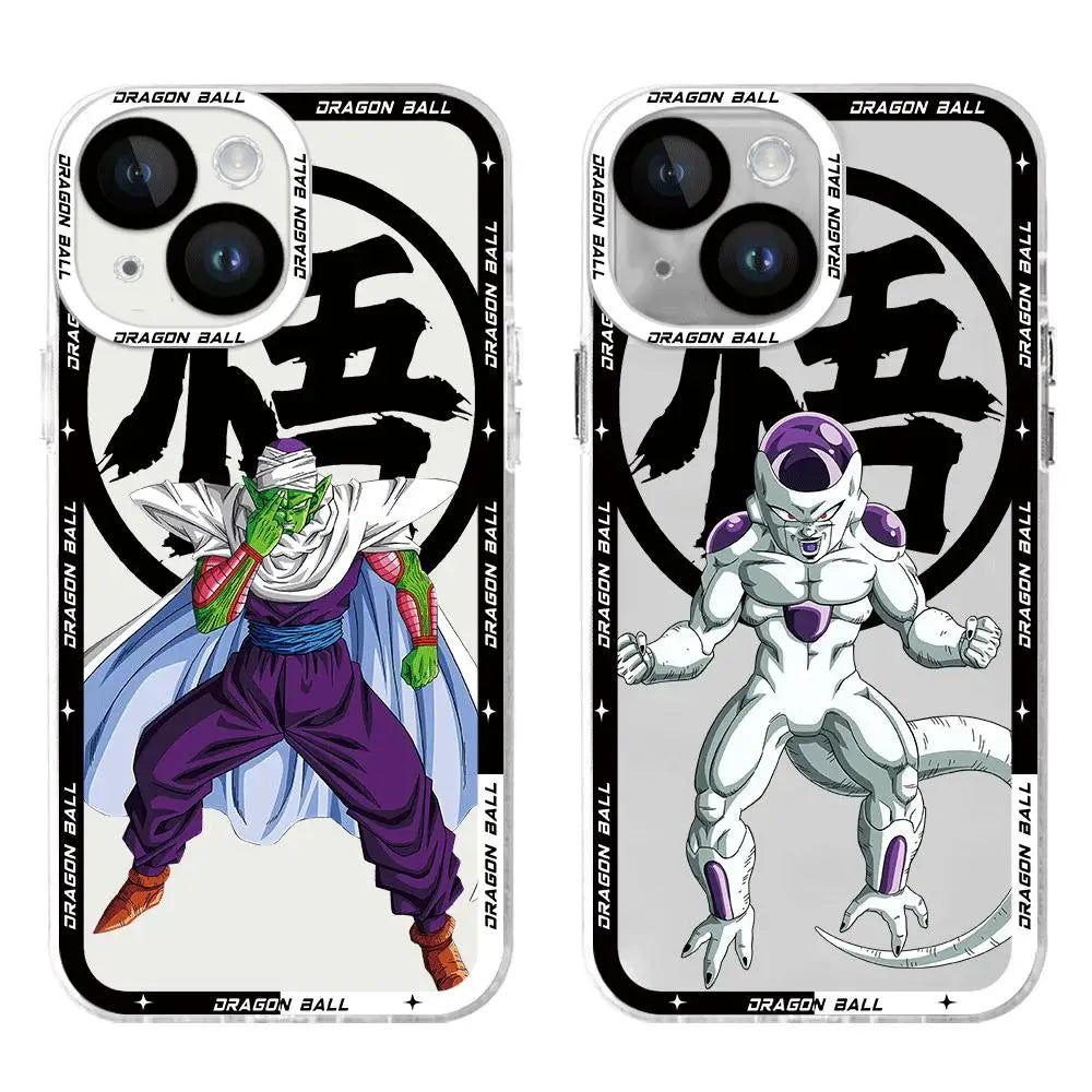 Anime Dragon Ball Phone Case for Apple iPhone Models – Silicone Cover for iPhone