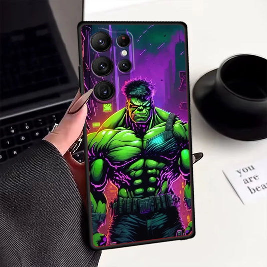 Avengers Venom Hulk Black Telefonfodral – Kompatibel med Samsung Galaxy