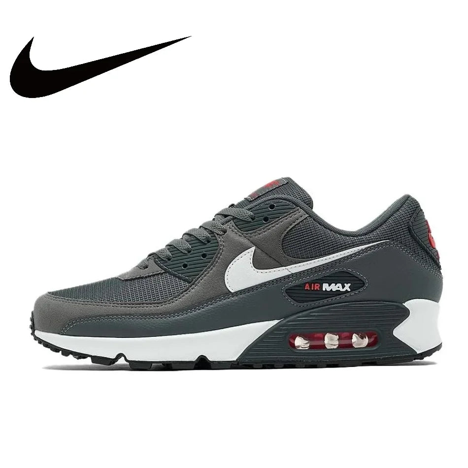 Nike Air Max 90 Neutral Low Top löparskor Svartvitt