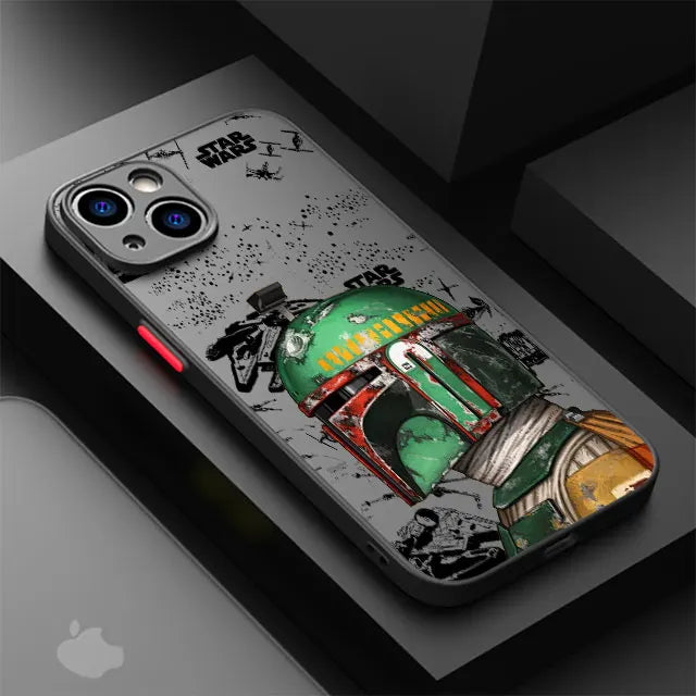 Stars Wars Cool Hero Soft Phone Case for Apple iPhone