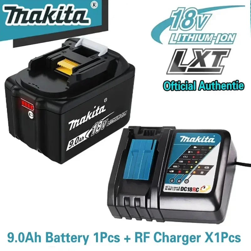 100 % original Makita 6Ah/5Ah/3Ah för Makita 18V batteri BL1830B BL1850B BL1850 BL1840 BL1860 BL1815 Ersättningslitiumbatteri