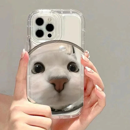 Transparent telefonfodral för iPhone – Cartoon Black Cat Shells Fundas för iPhone