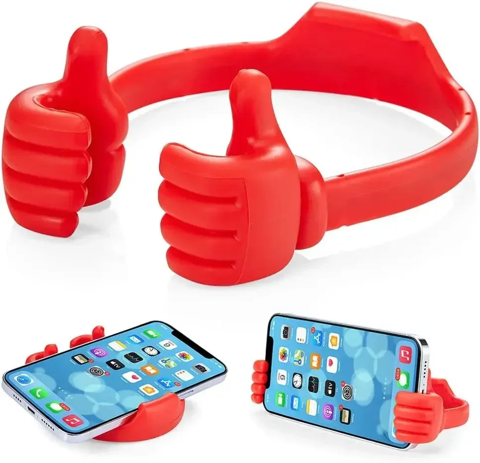 Portable Thumbs Up Cell Phone Stand Holder Lazy Desk Universal Flexible Tablet Smartphone Stand Holder For iPhone Samsung Xiaomi