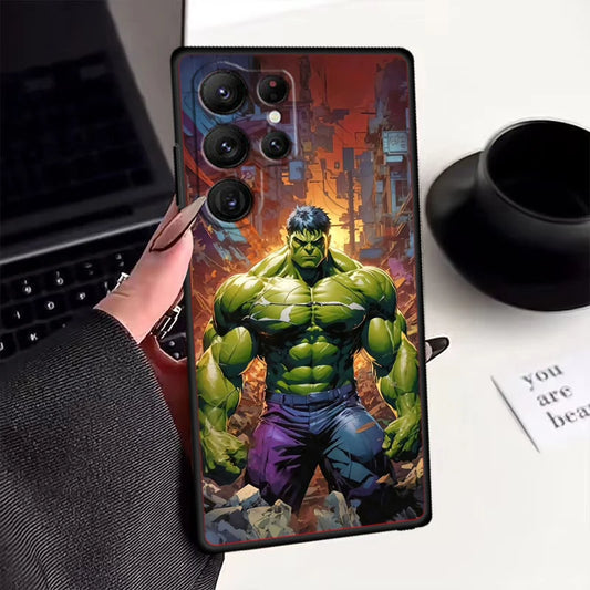 Avengers Venom Hulk Black Telefonfodral – Kompatibel med Samsung Galaxy