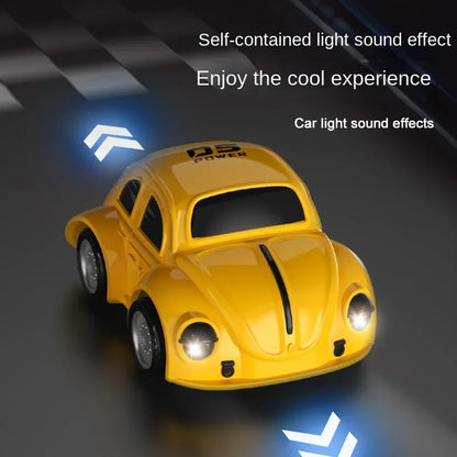 1/87 2.4G Mini Rc Car Stowage Remote Control Cars 2Ch High Speed Rc Racing Vehicle with Lights Toys for Boys Kids Birthday Gifts