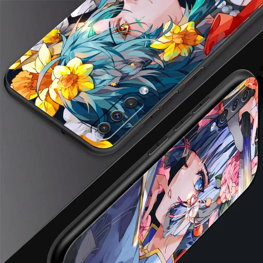 Phone Case For Samsung Genshin Impact Hu Tao Xiao