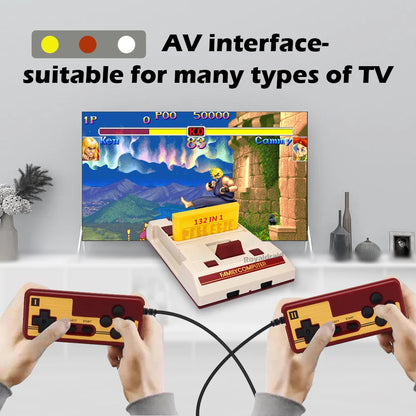 8 Bit Video Game Console Built in 500 Classic Games Family Computer TV Game Console Support Game Cartridge For FC Retro Gaming