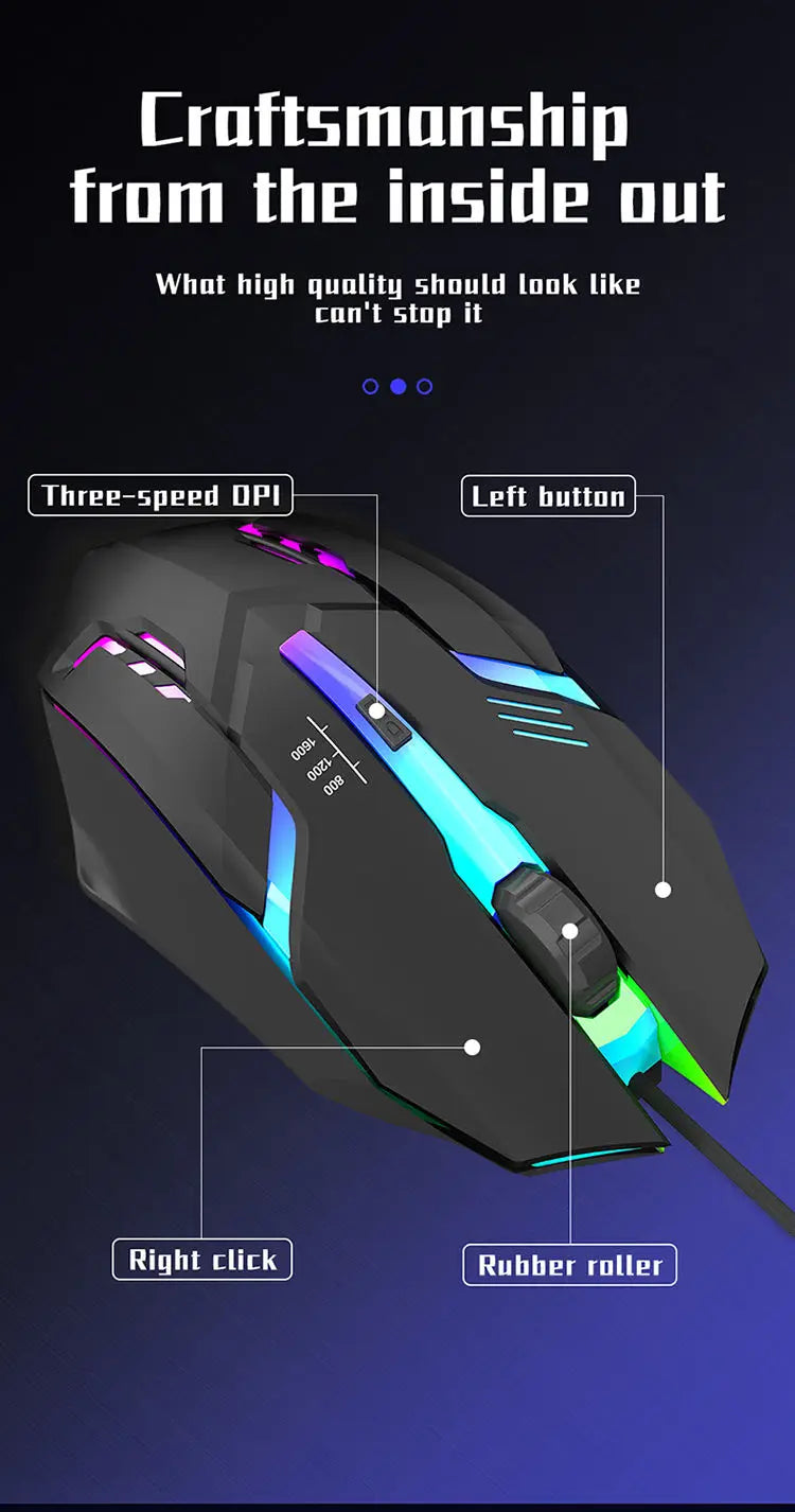 High Quality Ergonomic Design mouse  RXI