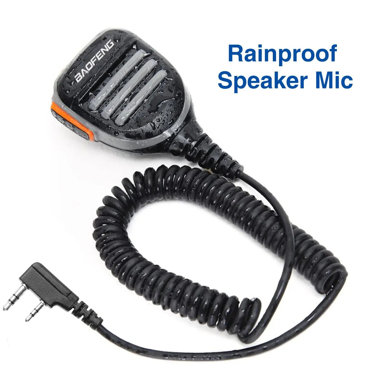 Baofeng UV K5 mikrofonhögtalare MIC för Baofeng UV 5R 82 888S UV 21 17 GPS UV 13 16 18 S9 Quansheng UV K5 5R Plus Walkie Talkie