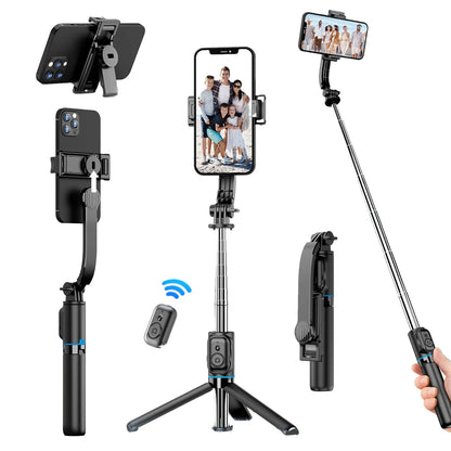 Selfie Stick with Tripod Stand and Remote, 42" Extendable Selfie Stick for iPhone 15 14 13 12 Pro Max Android Galaxy S23 S22