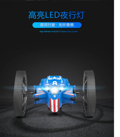 2025 New Remote Control Car Bounce Wifi With Camera Charging Stunt Dump Racing Children'S Toy Boy 2.4g Stunt Car