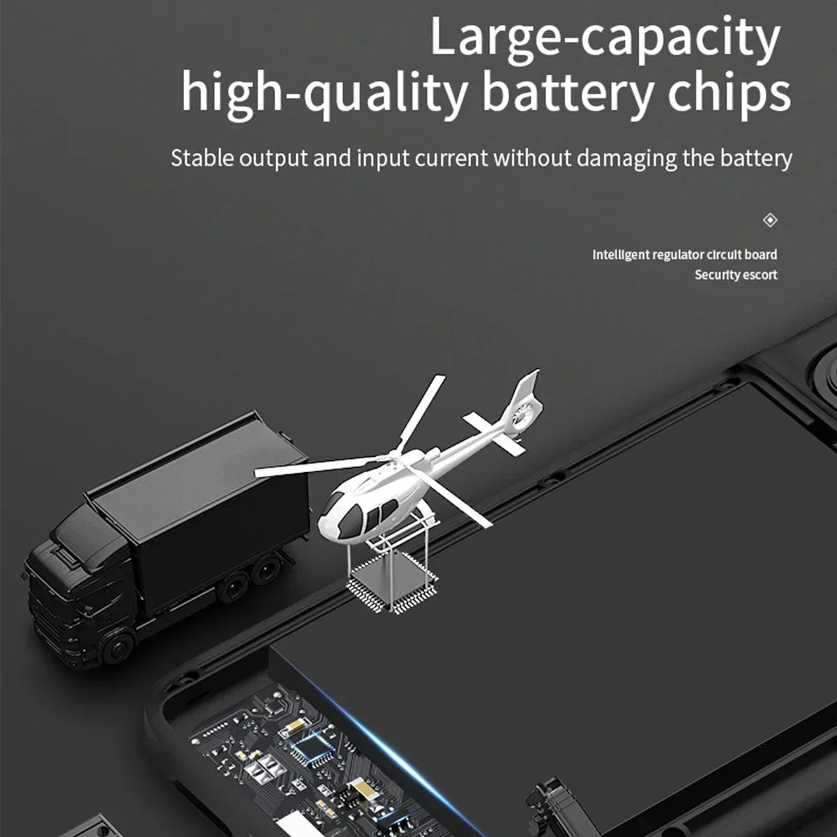 20000mAh Battery Charger Case for iPhone Portable Power Bank