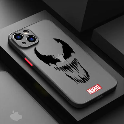 Marvel Spiderman Ironman Phone Case for iPhone XR X 14 16 Plus XS Max 8 Plus 13 Mini 15 Pro Max 12 11 Pro 7 12 Pro Matte Cover