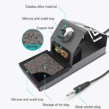 OSS T12-X PLUS Soldering Station Electronic Soldering Iron With T12 Tips For PCB Repair Phone Board Welding Repair Tools