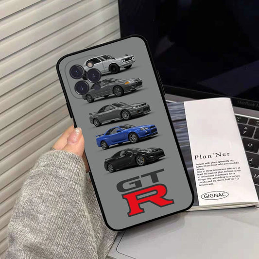 Skyline GTR R32 telefonfodral Silikon mjukt skal till iPhone