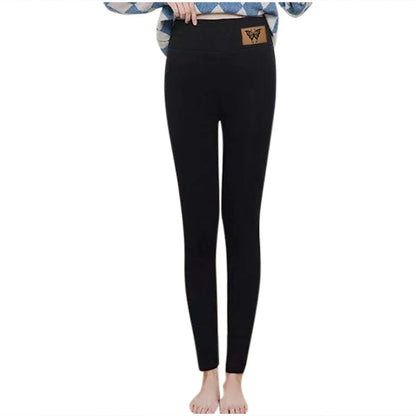 Women's Fleece Lined Thermal Leggings High Waist Stretch Pants