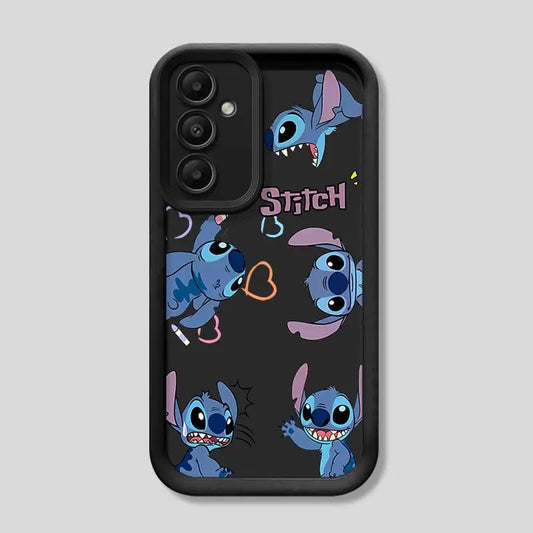 Black Stitch The Baby Disney Phone Case for Galaxy A12 A13 A14 4G 5G A13 A22 5G A23 4G 5G A24 4G A32 4G 5G A33 5G A34 5G Matte