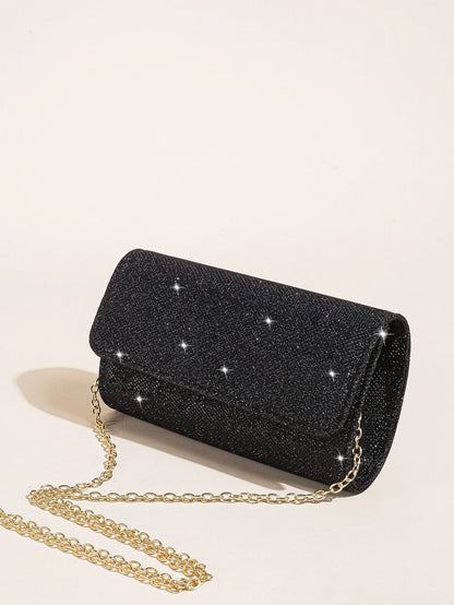 Glitter Evening Bag – Clutchväskor för kvinnor, snygg handväska för fester och speciella tillfällen