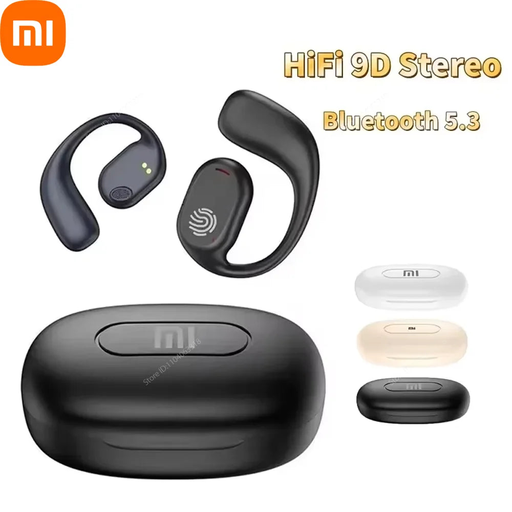 Xiaomi Bone Conduction Hörlurar Sport Bluetooth 5.3 trådlösa hörlurar HiFi 9D Stereo Vattentät TWS Touch Control Noise Cancel