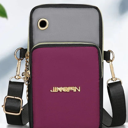 New Mobile Phone Crossbody Bags for Women – Fashion Female Shoulder Bag, Cell Phone Pouch with Headphone Plug, Large Capacity Wallet.