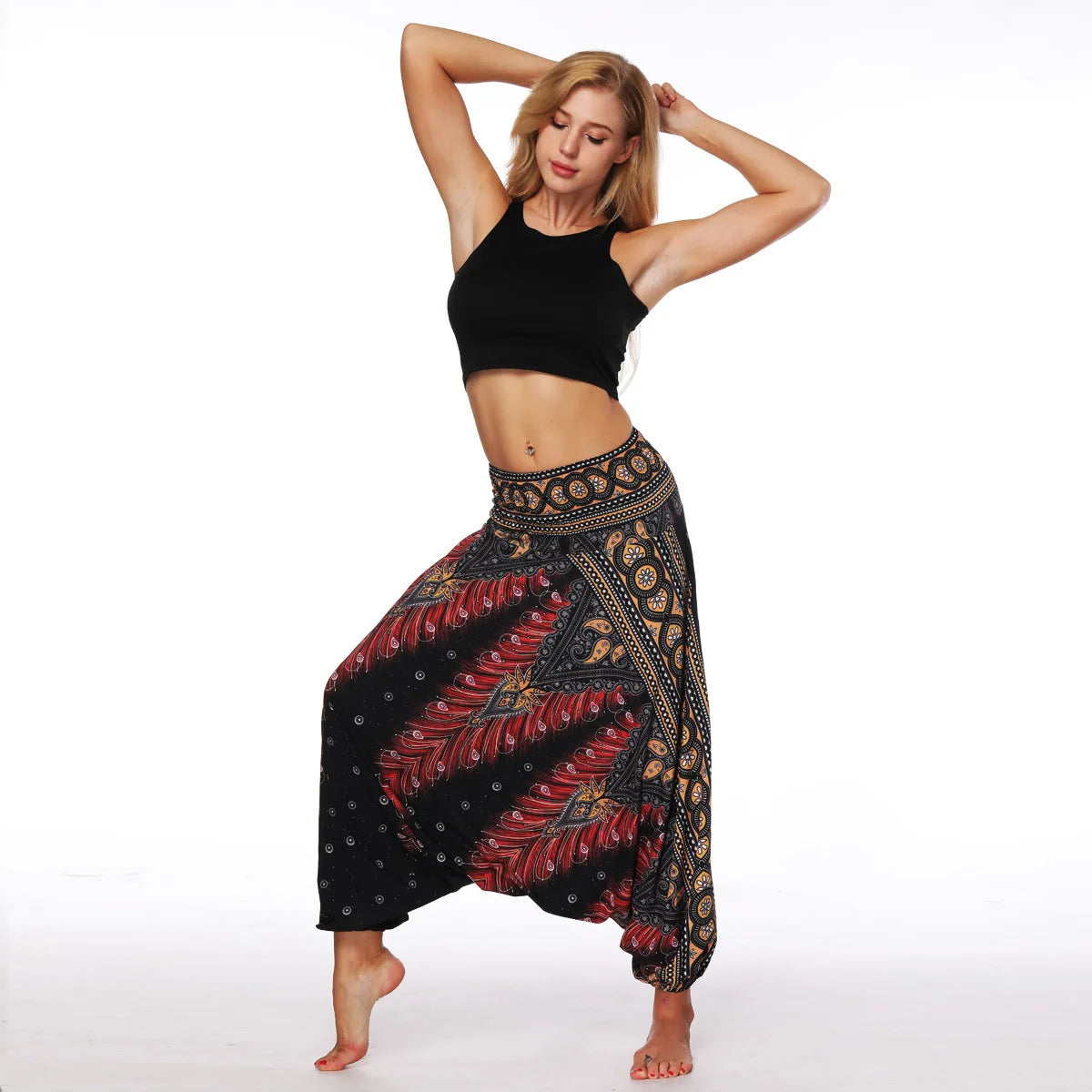 Bohemian Harem Pants for Yoga and Casual Wearl Wear