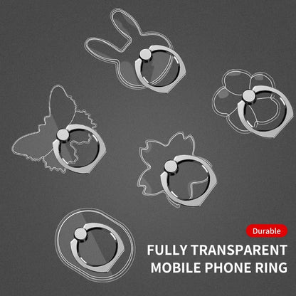 Universal Stent Mobiltelefon Hållare Stativ Finger Ring Magnetisk För söt mobiltelefon Smart Phone Transparent hållare för iphone 13 MAX 8