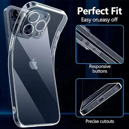 Transparent TPU Silicone Clear Case for iPhone 12 PRO MAX