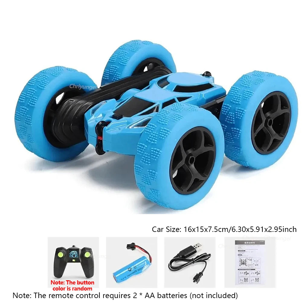 RC Stunt Car for Kids – Double-Sided Flip Remote Control Cars, 2.4G High Speed, 360° Rotation Drift Auto Toys, Perfect Gift for Boys and Girls