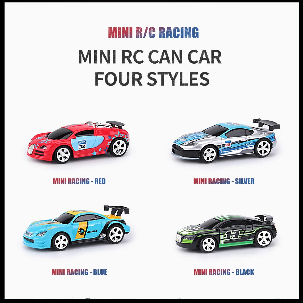 RC Car Mini Can Box Speed ​​Sport App Fjärrkontroll Fordon Micro High Speed ​​Racing Leksaker Present För Barn Pojkar Flickor Barnleksak